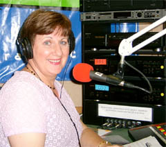 Edith in the studio